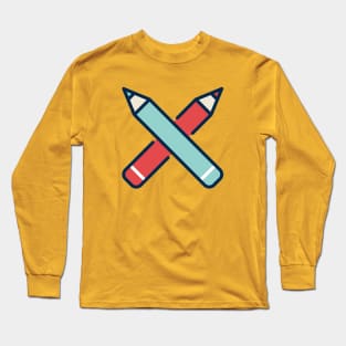 color pencil Long Sleeve T-Shirt